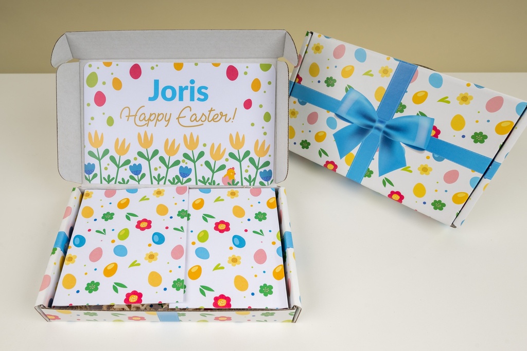 Brievenbusdoosje 'Chocoladefeestje'