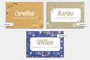 Brievenbusdoosje 'Golden sweets'