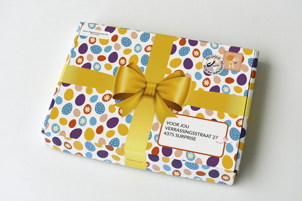 Brievenbusdoosje 'Chocoladegelukjes'