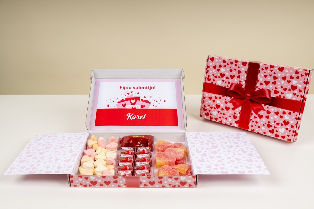 Brievenbusdoosje 'Cupid's treats'