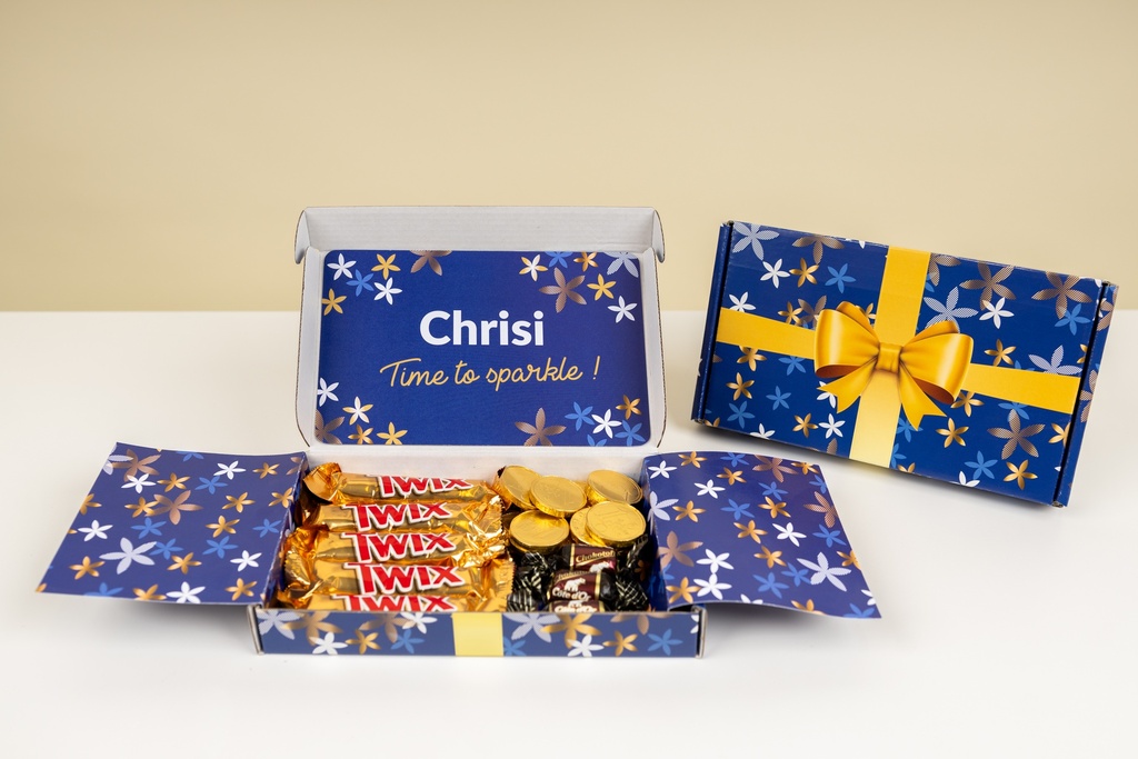 Brievenbusdoosje 'Golden bites'