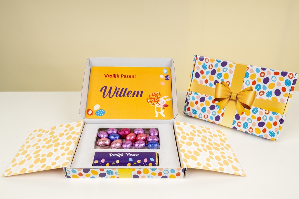 Brievenbusdoosje 'Paaspret'