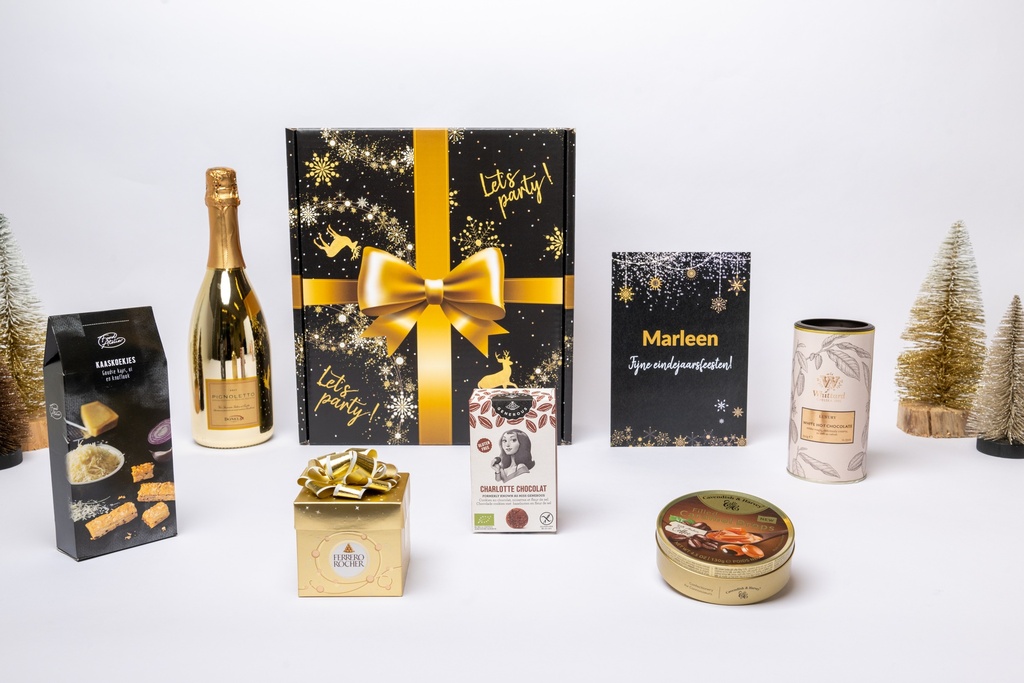 Geschenkdoos 'Golden indulgence'