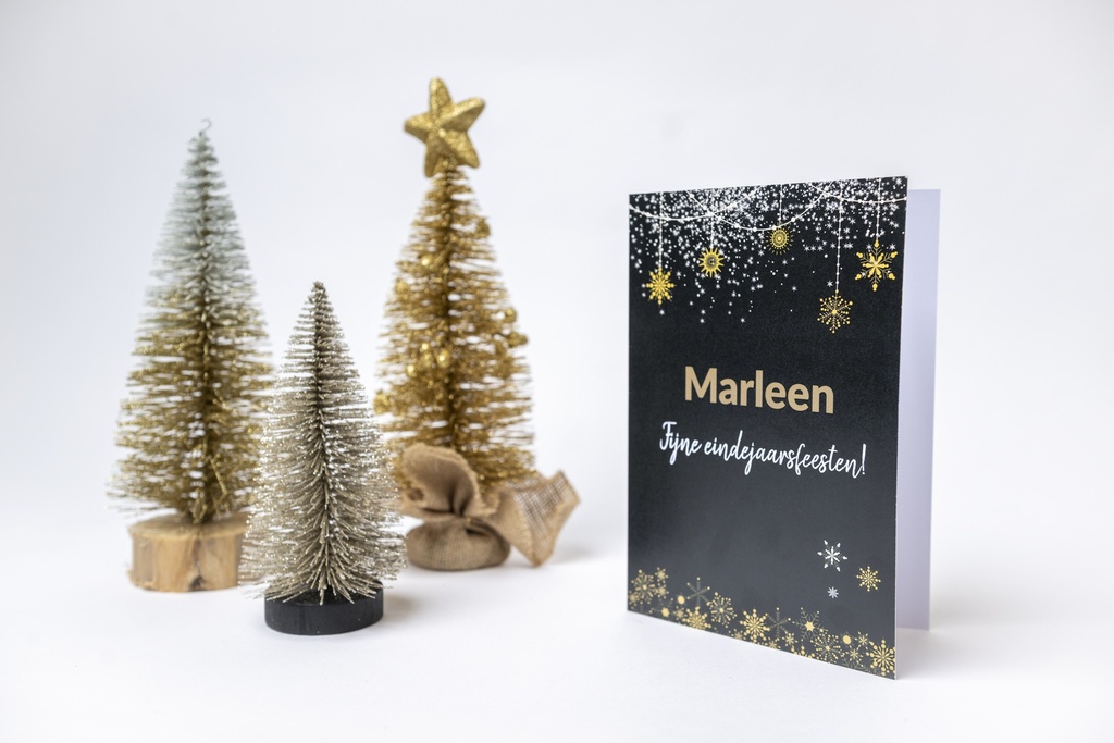 Wenskaart 'shimmering nights'