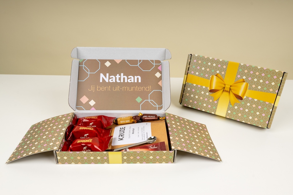 Brievenbusdoosje 'Koffiepauze'