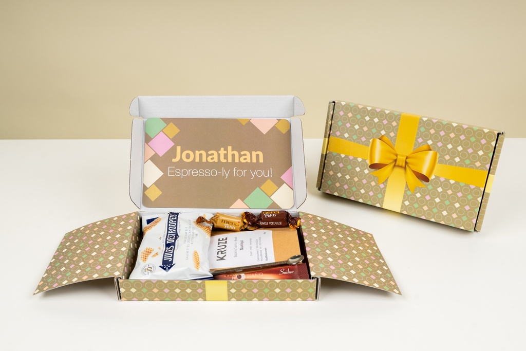 Brievenbusdoosje 'Coffee time'