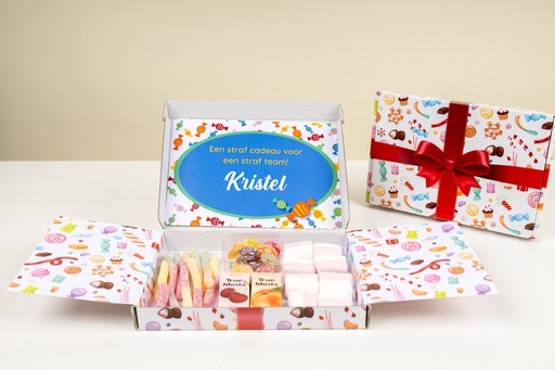 Brievenbusdoosje 'Happy sweets'