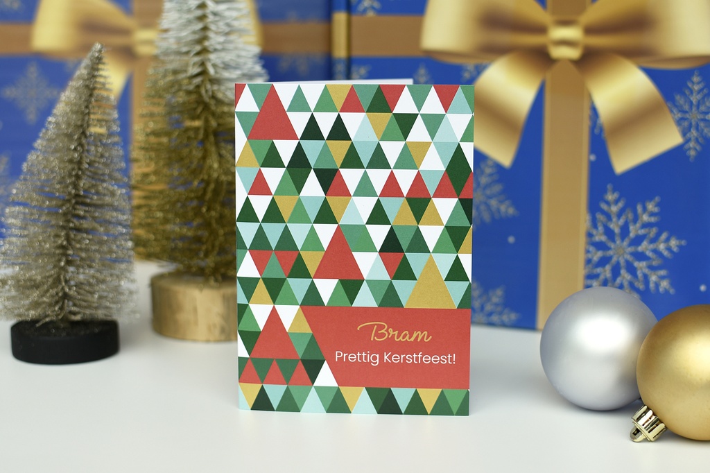 Wenskaart 'dennenpracht'